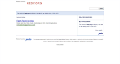 Desktop Screenshot of kedy.org